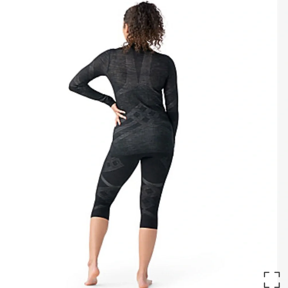 Smartwool Intraknit Thermal Merino Base Layer 3/4 leggings NWT - Picture 2 of 14